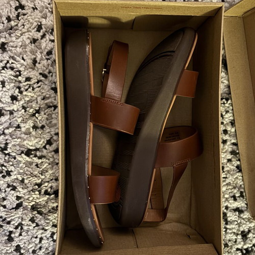 FitFlop Barra Cognac sandals size 39 new