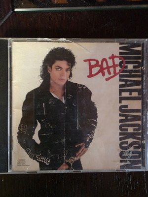Michael Jackson Bad CD μεταχειρισμένο, πρώτη αμερικανική έκδοση