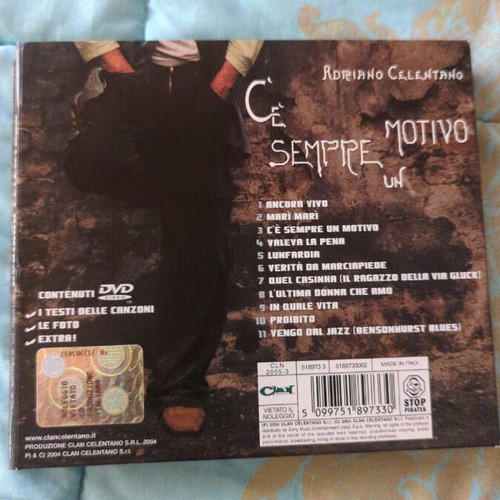 C'e' Sempre Un Motivo Adriano Celentano CD like new, 2 discs