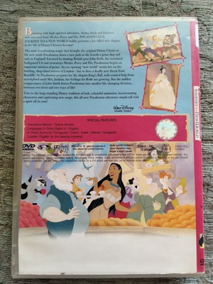 Walt Disney Pocahontas 2 DVD, dubbed