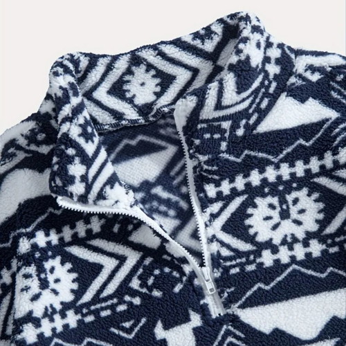 Fleece sweatshirt new with design, size L