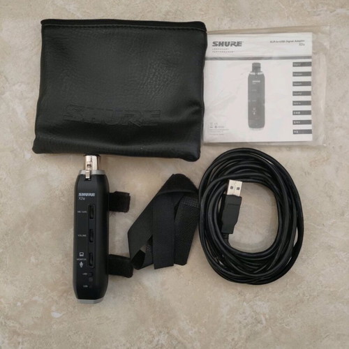Shure X2u XLR to USB Signal Adapter like new