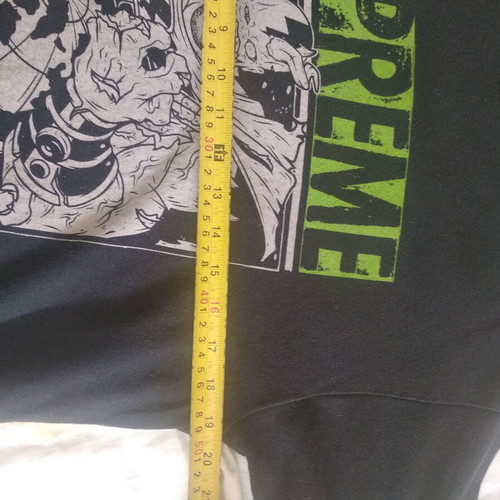 T-shirt adolescent used, black, size Large for boys