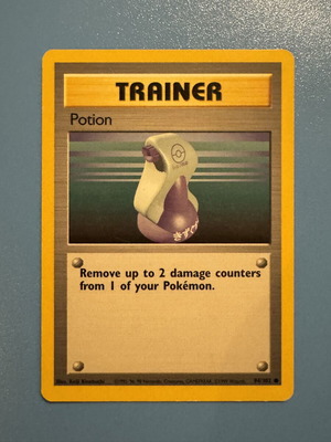 Pokémon Potion Base Set Card 94/102 like new
