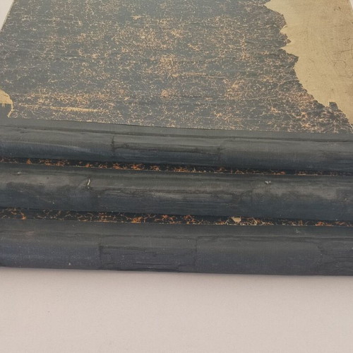 3 volumes of Megali Stratiotiki kai Nautiki Egkyklopaideia magazine used, 1927-1929