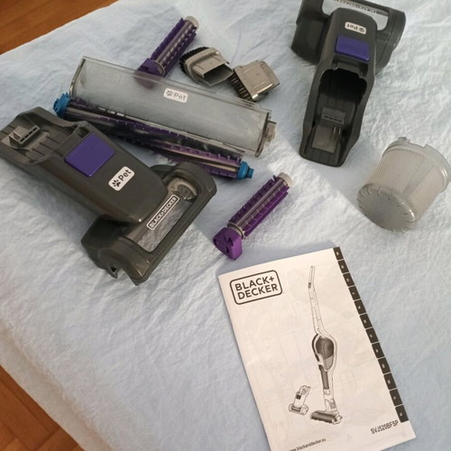 Black & Decker SVJ520BFSP vacuum parts like new