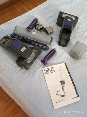 Ανταλλακτικά σκούπας Black & Decker SVJ520BFSP σαν καινούργια