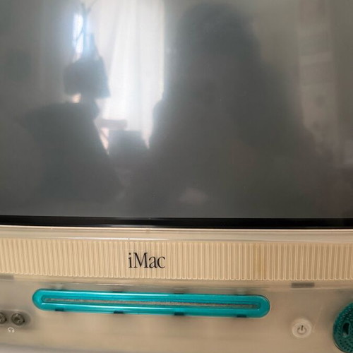 iMac G3 used, green color, unknown condition
