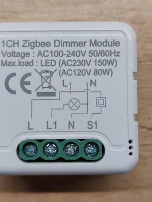 Smart Home Zigbee Dimmer Switch Tuya Smartlife Module Like New