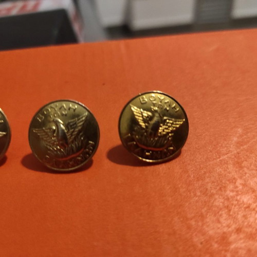 Metal lapel pins Hellenic Parliament, pack of 4, like new