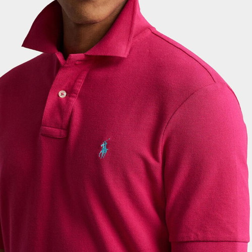 Polo Ralph Lauren shirt, pink, slim fit, unisex
