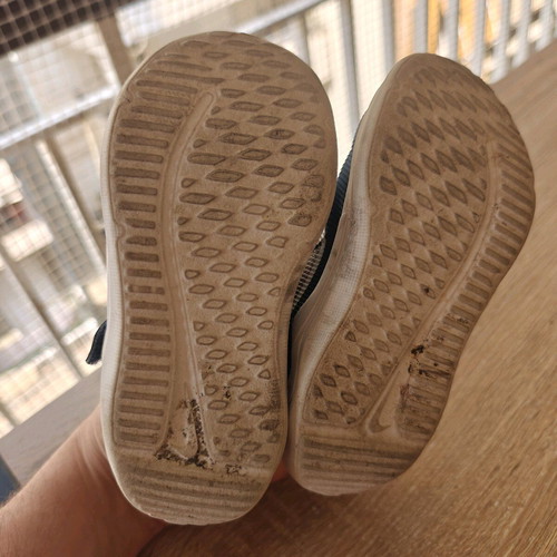 Nike kids shoes size 23.5 used, blue