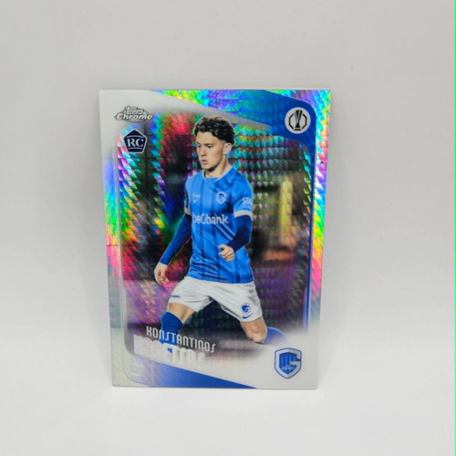 Topps Chrome UCC Konstantinos Karetsas Hyper Rookie card