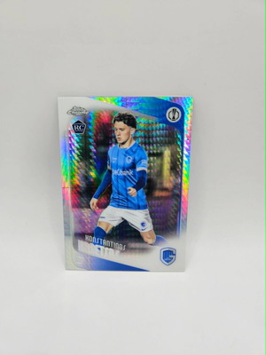 Topps Chrome UCC Konstantinos Karetsas Hyper Rookie card