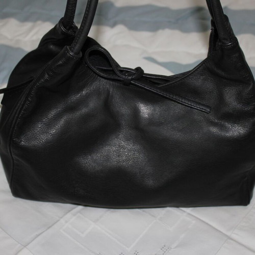 Marella leather handbag like new, black and brown