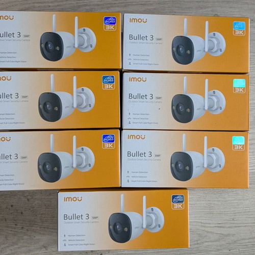 Dahua Imou Bullet 3 5MP new WiFi camera with 24-month warranty