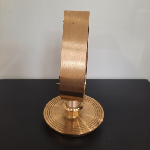 Swiza 8 vintage mechanical table clock alarm used