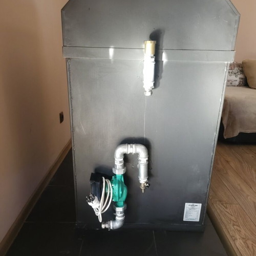Lotos Max V 5/17KW Fireplace and Wilo Circulation Pump used