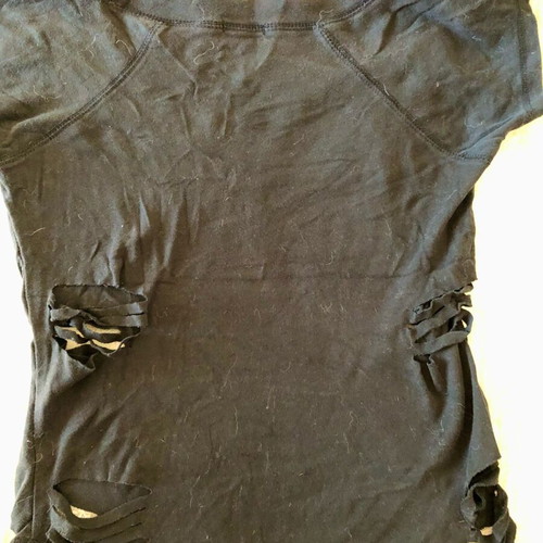 Gothic Spiral Direct black blouse like new with tears