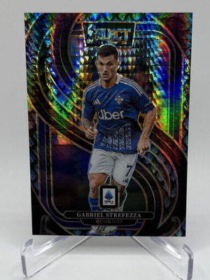 Gabriel Strefezza Dragon Scale Mezzanine 4/18 Card 2024-25 Panini Select Serie A like new