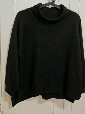 Pullover with high neck used, black, size M
