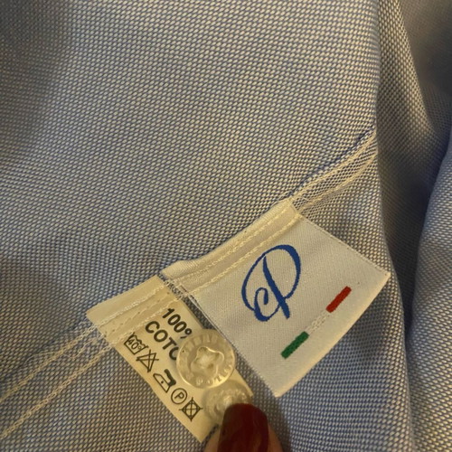 Men's light blue cotton shirt XL like new