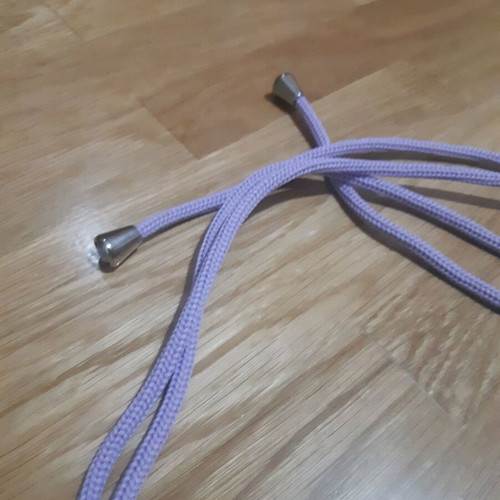 Mobile phone cord new, purple lilac