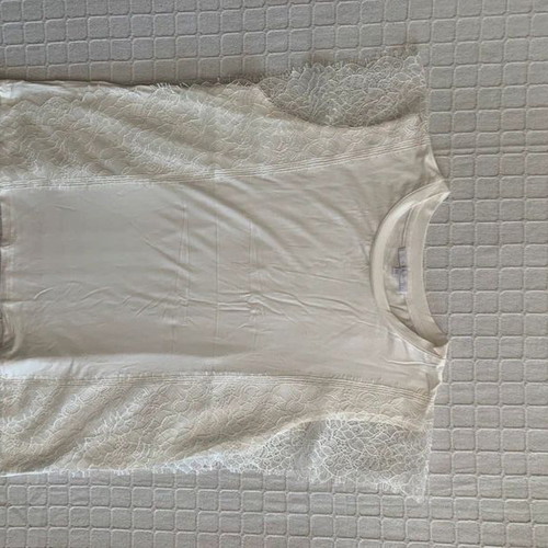 Koralline blouse white M/L like new