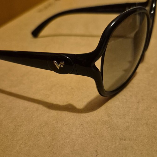 Vogue sunglasses with case, black lenses