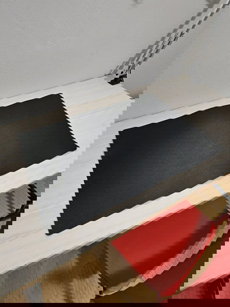 Desk mat black