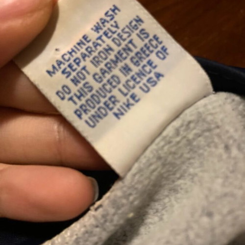 Nike vintage authentic track jacket size S used, gray blue red