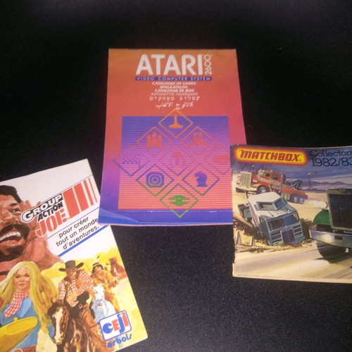 Collectible prospectuses like new, pack of 3 from 1982