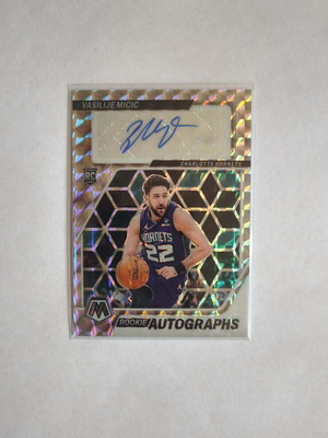 Vasilije Micic Rookie Autograph Card Panini Mosaic 2023-2024 like new