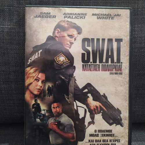 SWAT Under Siege DVD used, adventure with subtitles