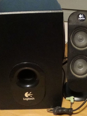 Σετ ηχεία Logitech X‑230 μεταχειρισμένα, subwoofer και 2 δορυφόροι