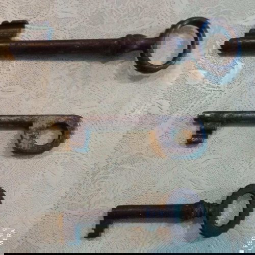 Παλιά κλειδιά μεταχειρισμένα, σετ 6 διαφορετικών μεγεθών