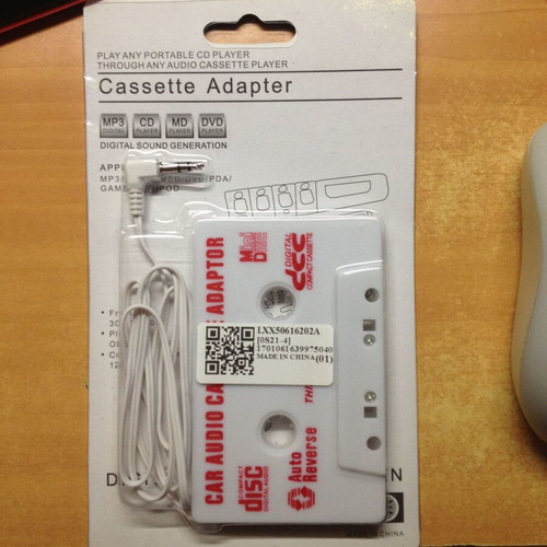 Car Cassette Adapter new in packaging