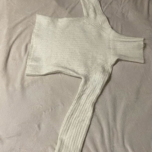 Zara turtleneck sweater like new, white, size M