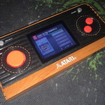 Atari handheld console Retro Blaze with 50 games like new