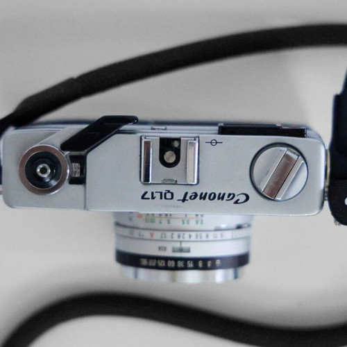 Canon Canonet G-III QL17 rangefinder camera used, 40mm f/1.7 lens