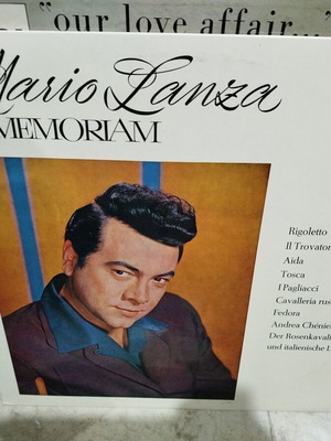 Mario Lanza In Memoriam δίσκος βινύλιο μεταχειρισμένος