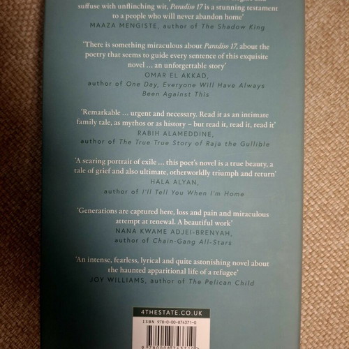 Paradiso 17 by Hannah Lillith Assadi, English edition