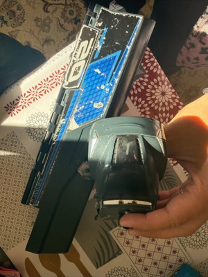 Toy refurbished with visible wear