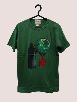 T-Shirt Darth Vader Death Star screen print cotton new S M L XL XXL