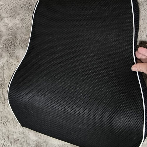 Ergonomic Memory Foam Lumbar Pillow with Adjustable Straps and Zipper Cover new