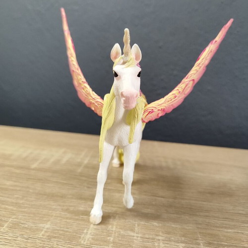 Schleich Bayala Pegasus Unicorn figure used