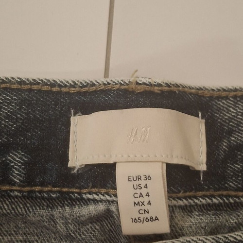 H&M jeans used, size M, grey