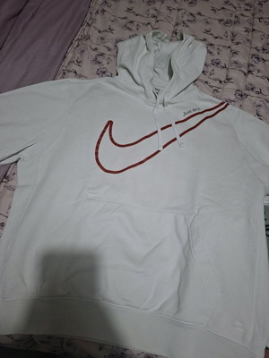 Φούτερ Nike αντρικό άσπρο σαν καινούργιο, μέγεθος L