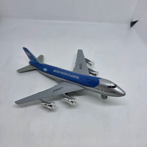 Metal airplane used