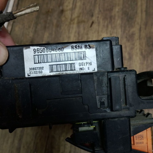 BSM module for Peugeot 307 BSM B3 Delphi 9650664080 used